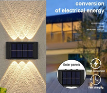 4-pk 30-Lumen 1-Watt Black Solar LED Outdoor Deck Light - Warm Color