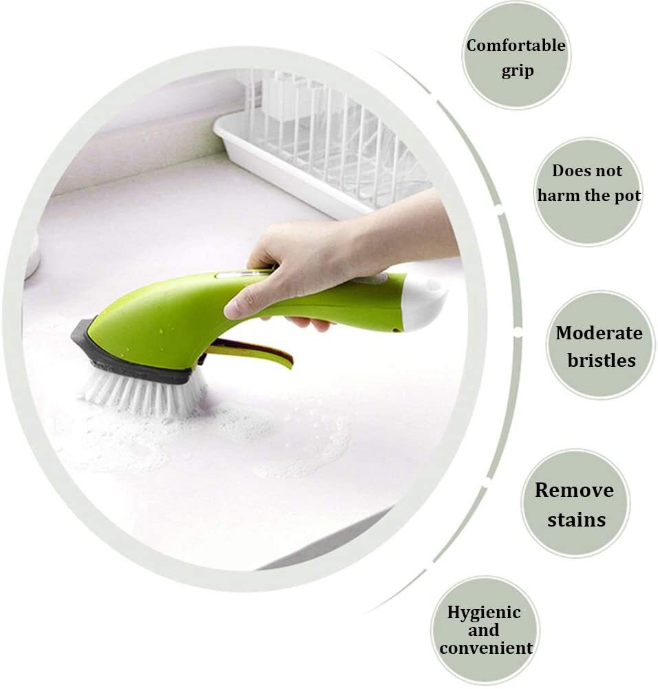 Kitchen Cleaning Brush Handheld Dishwashing Brush Home