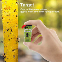 Fly Flies Mosquito Flying Insects Bugs Sticky Glue Ribbon Trap - 32 pks